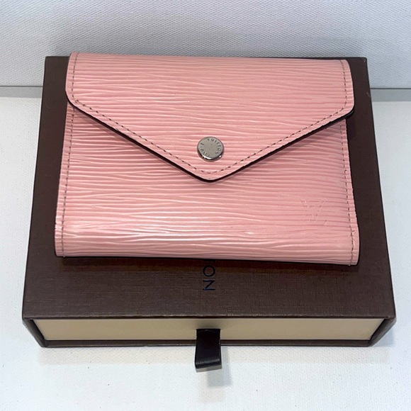 Authentic Louis Vuitton Epi Victorine Rose Pink Ballerine Wallet - Picture 1 of 7